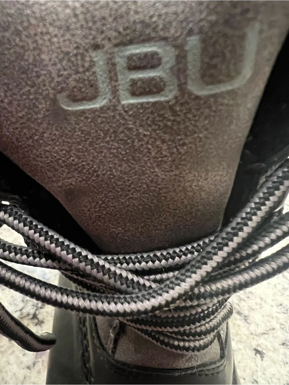 JBU Nova Scotia Duck Boots - Women's Size 6.5M - Black/Gray - Faux Fur Lined